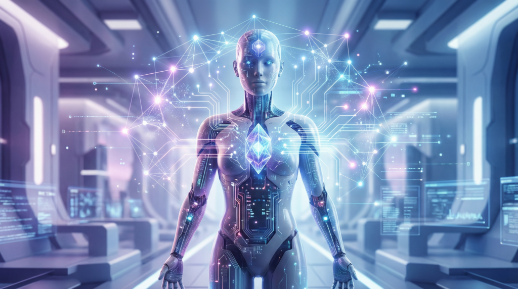 Inteligência Artificial Geral (AGI) Humanoide com Rede Neural Digital