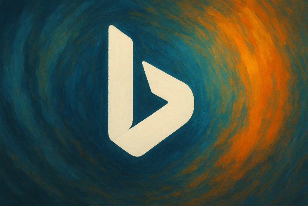 Logo do Bing em Cores Vibrantes representando o Bing Image Creator
