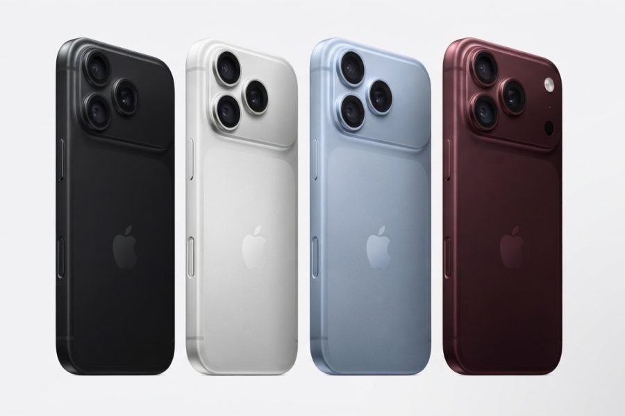 Quatro cores do IPhone 18