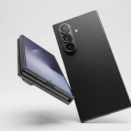 Galaxy Z TriFold, o novo smartphone Samsung com design dobrável de três partes.